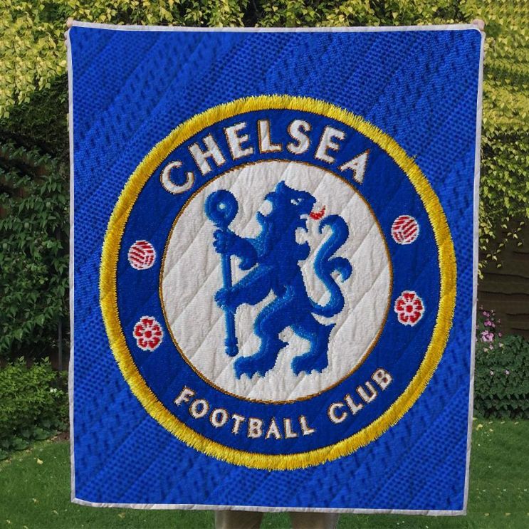 Chelsea logo Quilt Blanket Bedding Set for Home Décor