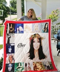 Cher Singer Quilt Blanket Bedding Set for Home Décor