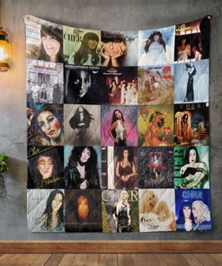 Cher Style Love Quilt Blanket Bedding Set for Home Décor