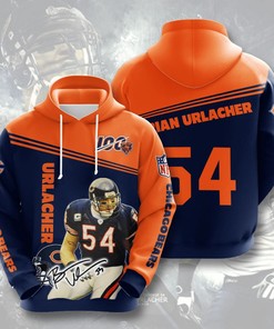 Chicago Bears Custom Sport All Over Print Hoodie 3D 2
