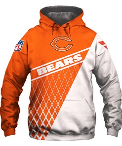 Chicago Bears Hoodie Zip Hoodie Gift for Fan