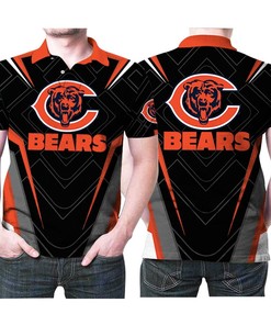 Chicago Bears Logo Legging For Fan 3d Polo Shirt All Over Print Shirt 3d T-shirt