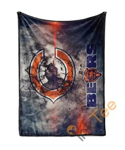 Chicago Bears Sherpa Fleece Blanket Gifts for Family, for Couple