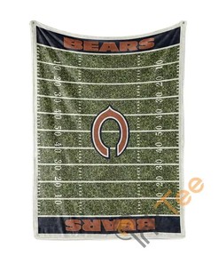 Chicago Bears Sherpa Fleece Blanket Gifts for Fan