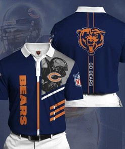 Chicago Bears Sports American Football Nfl Polo Shirt Shirt All Over Print Shirt 3d T-shirt