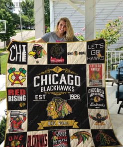 Chicago Blackhawks Collection Quilt Blanket Bedding Set