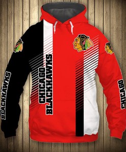 Chicago Blackhawks Hoodie 3D Cute Design Pullover Nhl