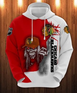 Chicago Blackhawks Hoodie Ultra Death Graphic Gift for Halloween