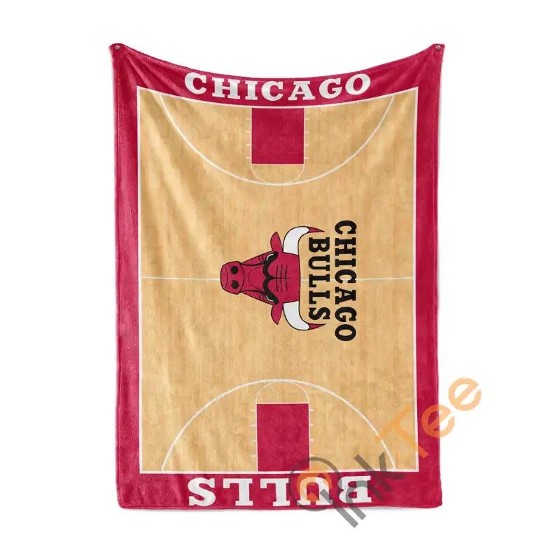 Chicago Bulls Nba Limited Edition Sherpa Blanket Fleece Blanket Gifts for Fans