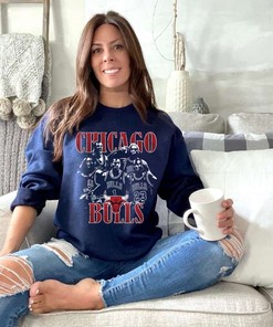Chicago Bulls Retro Vintage Sweatshirt