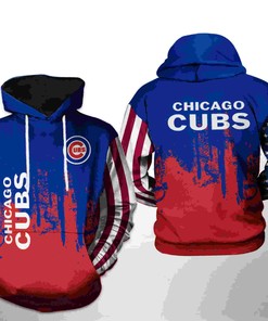 Chicago Cubs MLB Team US 3D Hoodie