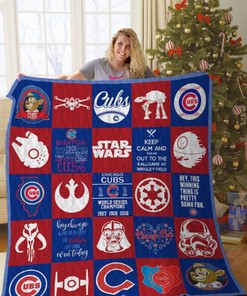 Chicago Cubs Star Wars Collection Quilt Blanket Bedding Set
