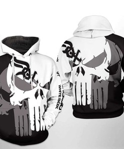 Chicago White Sox MLB Skull 3D Hoodie