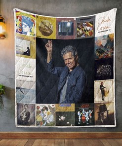 Chick Corea Albums Quilt Blanket Bedding Set for Home Décor