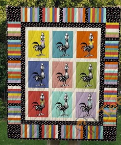 Chicken Quilt Blanket Bedding Set