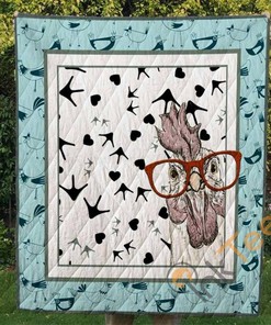 Chicken Quilt Blanket Bedding Set With Pilliwcases Option Gifst For Lovers