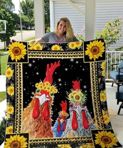 Chicken Style 1 Quilt Blanket Bedding Set