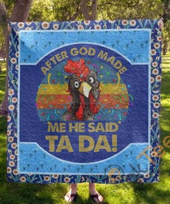 Chicken Style 2 Quilt Blanket Bedding Set