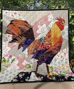 Chicken V2 Quilt Blanket Bedding Set