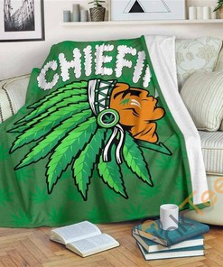 Chiefin Sherpa Fleece Blanket Gifts for Family, for Couple