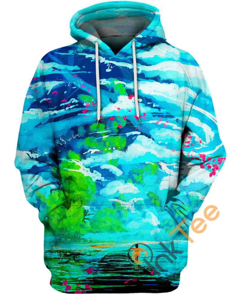 Chihiro On The Railroad Hoodie 3D