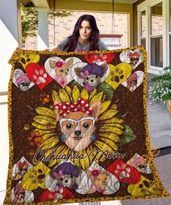 Chihuahua 14 Quilt Blanket Bedding Set