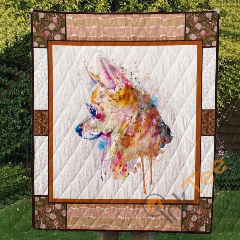 Chihuahua Quilt Blanket Bedding Set