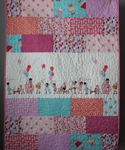 Children At Play Quilt Blanket Bedding Set for Home Décor