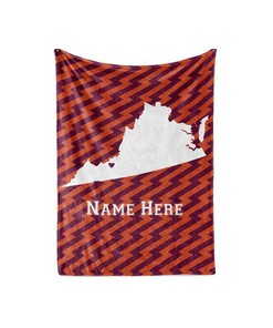 Children's World Map - Personalized Custom Blanket With Your Child's Name Sherpa Fleece Blanket Gifts for Family, for Couple