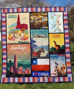 Chile 1 Quilt Blanket Bedding Set