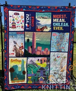 Chile 3 Quilt Blanket Bedding Set