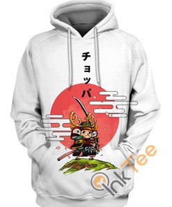 Chopper Reindeer Hoodie 3D