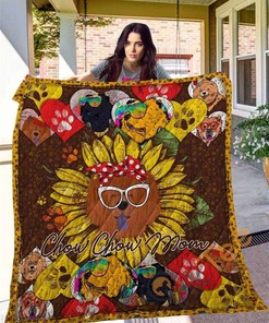 Chow Chow 14 Quilt Blanket Bedding Set