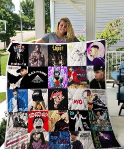 Chris Brown Throws Quilt Blanket Bedding Set for Home Décor