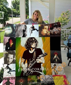 Chris Cornell Quilt Blanket Bedding Set