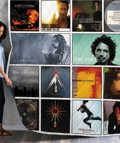 Chris Cornell Throws Albums Quilt Blanket Bedding Set