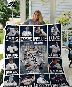 Chris Eddie Luke Mlb Chicago White Sox Collected Quilt Blanket
