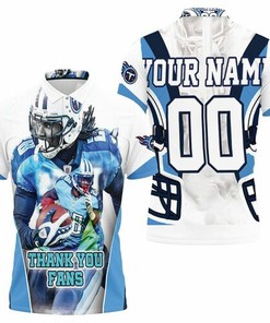 Chris Johnson 28 Tennessee Titans Afc South Division Super Bowl 2021 Personalized 3D All Over Print Polo Shirt