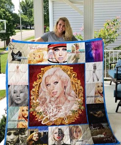 Christina Aguilera Collection Quilt Blanket Bedding Set