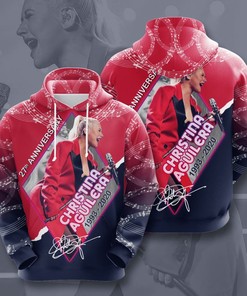 Christina Aguilera Custom Sport All Over Print Hoodie 3D