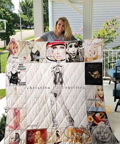 Christina Aguilera Quilt Blanket Bedding Set