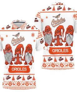 Christmas Gnomes Baltimore Orioles Ugly Sweatshirt Christmas 3d Polo Shirt All Over Print Shirt 3d T-shirt