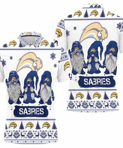 Christmas Gnomes Buffalo Sabres Ugly Sweatshirt Christmas 3d 3D All Over Print Polo Shirt