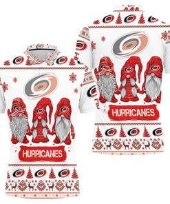 Christmas Gnomes Carolina Hurricanes Ugly Sweatshirt Christmas 3d Polo Shirt All Over Print Shirt 3d T-shirt