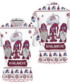 Christmas Gnomes Colorado Avalanche Ugly Sweatshirt Christmas 3d Polo Shirt All Over Print Shirt 3d T-shirt