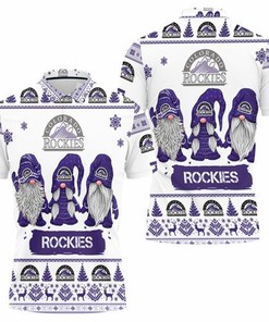 Christmas Gnomes Colorado Rockies Ugly Sweatshirt Christmas 3d 3D All Over Print Polo Shirt