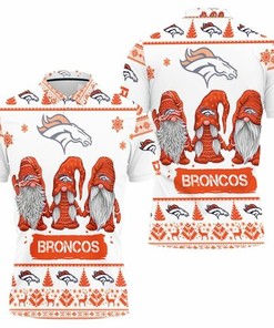 Christmas Gnomes Denver Broncos Ugly Sweatshirt Christmas 3d 3D All Over Print Polo Shirt