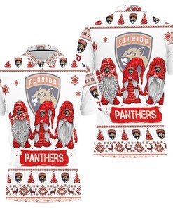 Christmas Gnomes Florida Panthers Ugly Sweatshirt Christmas 3d Polo Shirt All Over Print Shirt 3d T-shirt