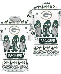 Christmas Gnomes Green Bay Packers Ugly Sweatshirt Christmas 3d Polo Shirt All Over Print Shirt 3d T-shirt
