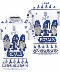 Christmas Gnomes Kansas City Royals Ugly Sweatshirt Christmas 3d 3D All Over Print Polo Shirt